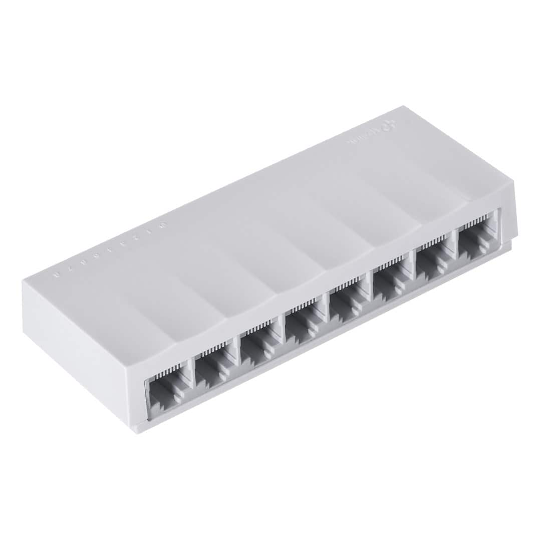 Switch TP-LINK TL-LS1008 Ilosc 8 portów RJ45 10/100 Mb/s (automatyczna negocjacja szybkości połączeń, automatyczne krosowanie Auto MDI/MDIX) — zdjęcie 1 z 5