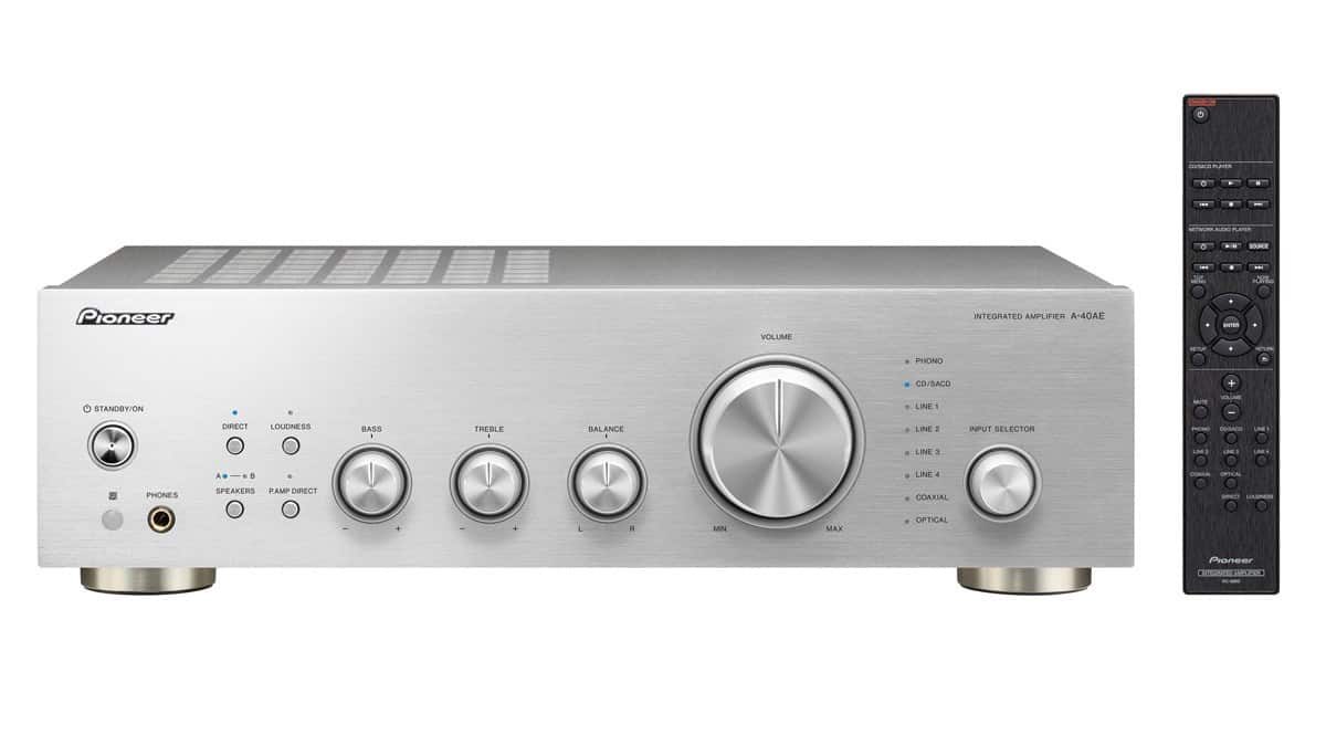 Wzmacniacz Stereo Pioneer A-40AE-S Silver — zdjęcie 1 z 2