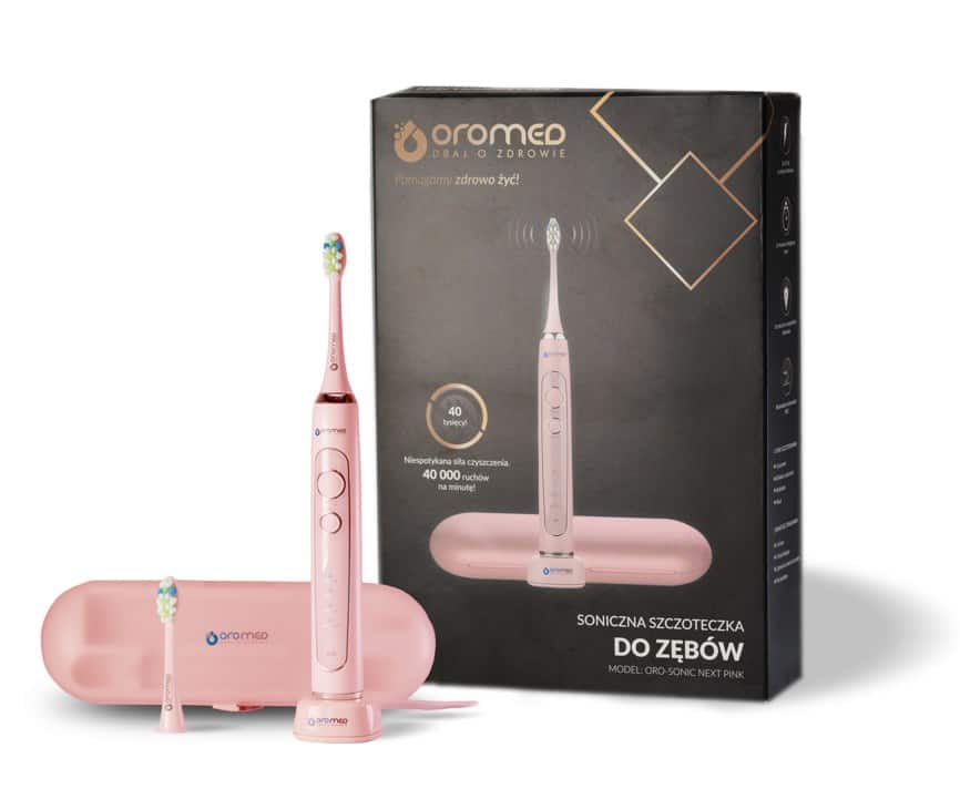 Szczoteczka soniczna ORO SONIC NEXT PINK OROMED — zdjęcie 1 z 8