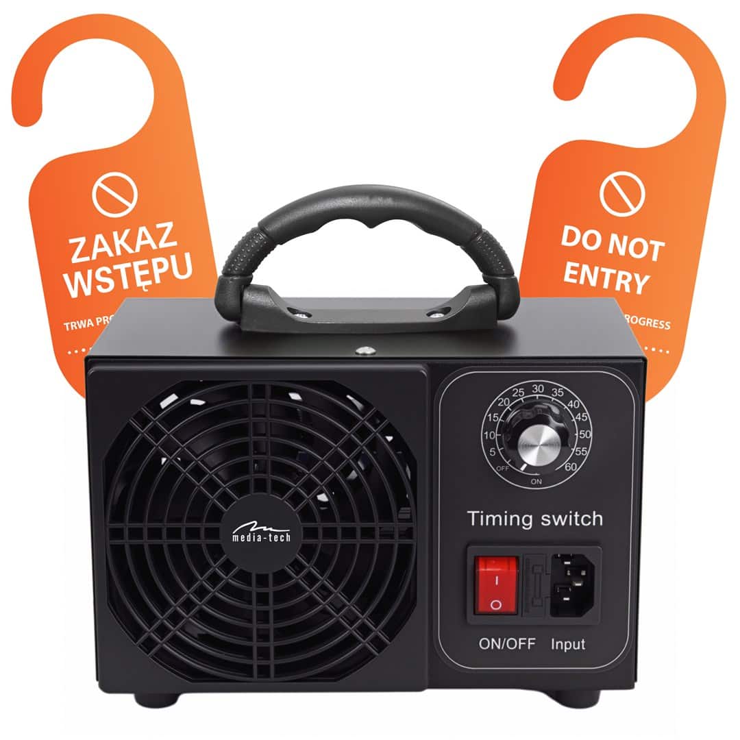 MEDIA-TECH GENERATOR OZONU DO DEZYNFEKCJI I OCZYSZCZANIA POWIETRZA OZONE GENERATOR MT6540 — zdjęcie 1 z 8