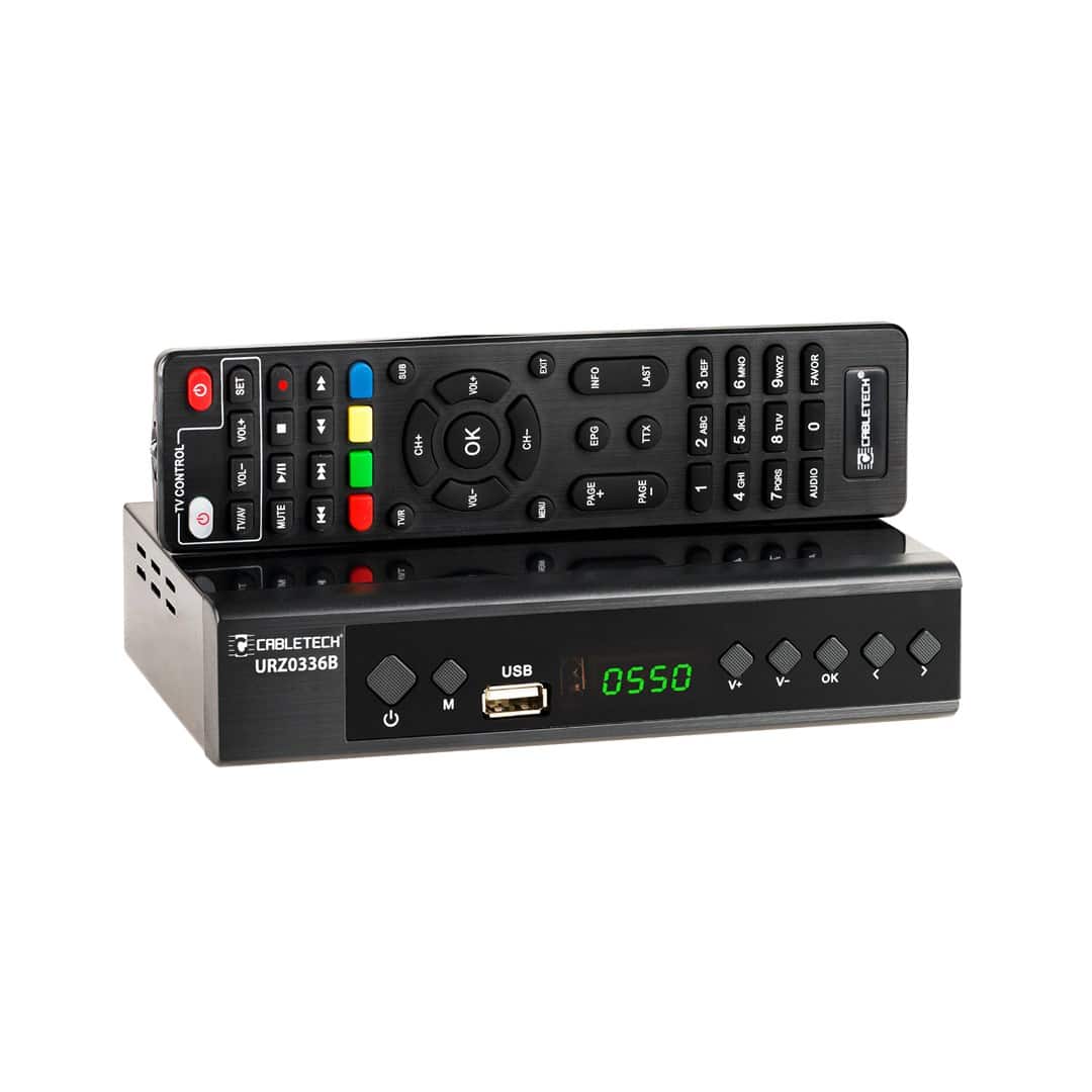 Tuner DVB-T2 H.265 HEVC Cabletech — zdjęcie 1 z 5
