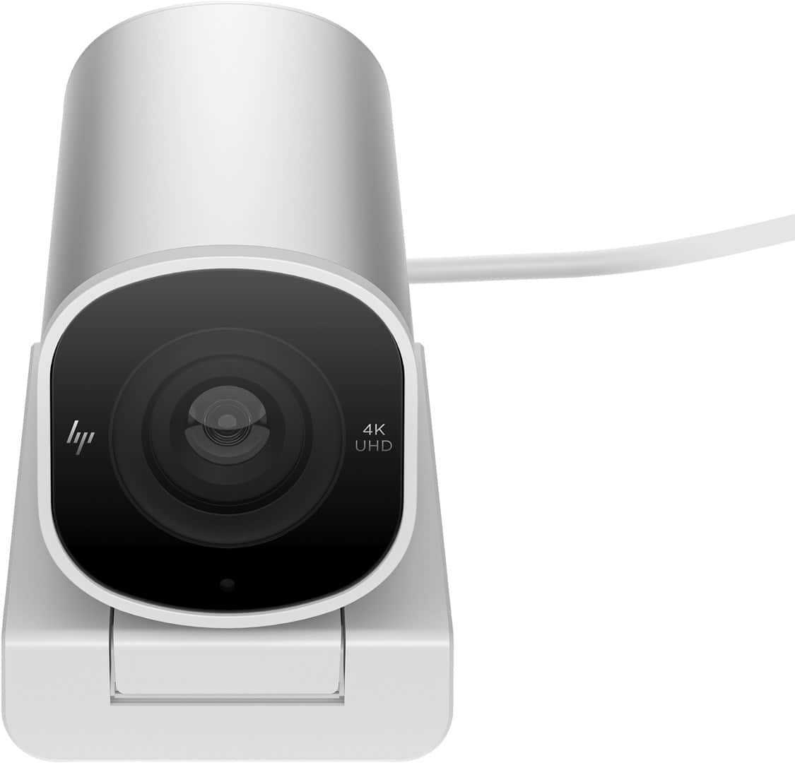 Kamera internetowa HP 960 4K Streaming Webcam USB srebrna 695J6AA — zdjęcie 1 z 8