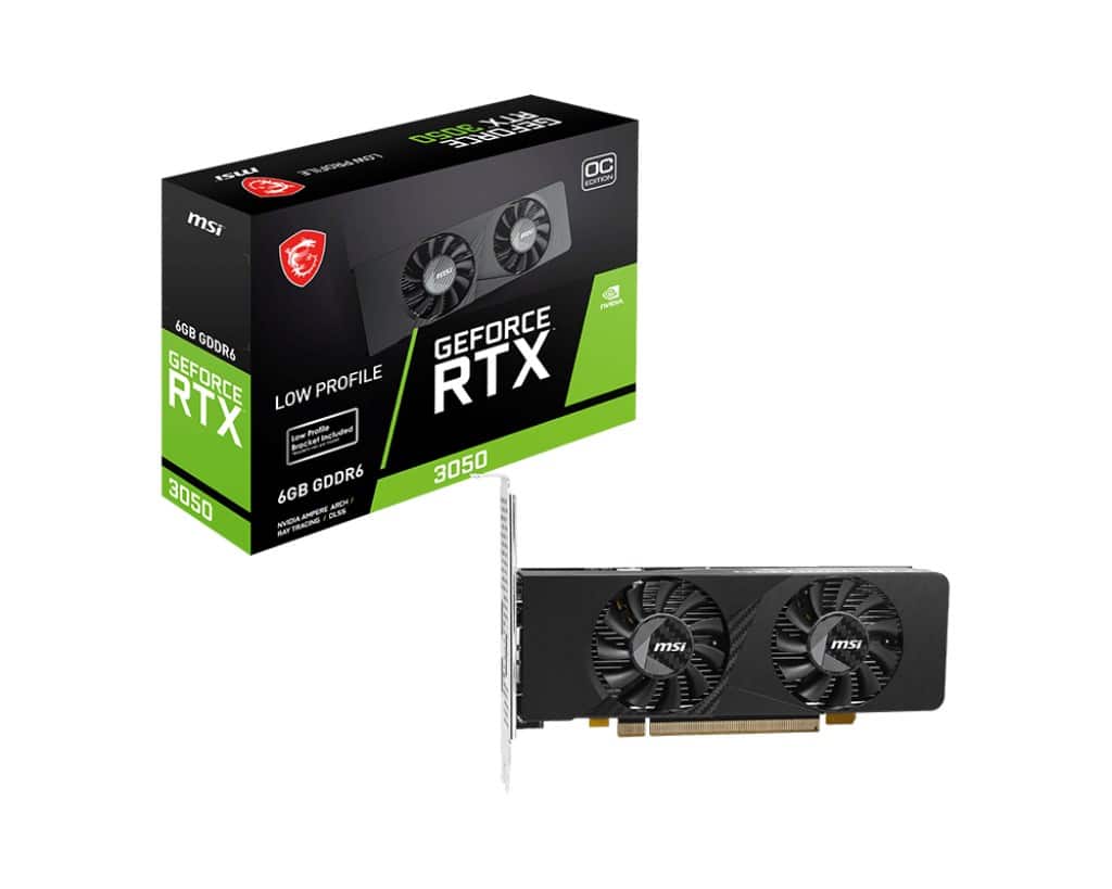 Karta graficzna MSI GeForce RTX 3050 LP E 6G OC — zdjęcie 1 z 6