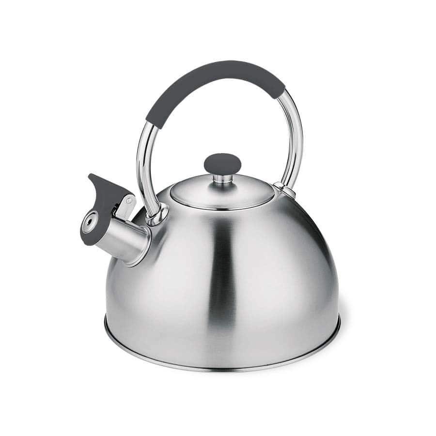 Czajnik nieelektryczny MAESTRO MR-1323, 2,5 l, stal nierdzewna, uchwyt czarny — zdjęcie 1 z 6