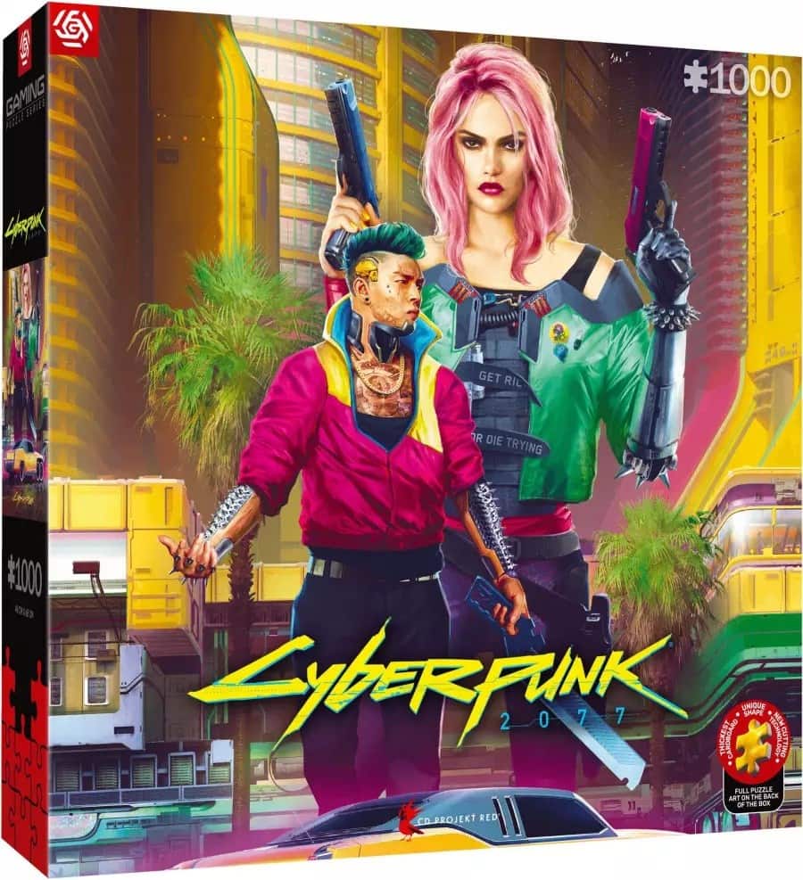 Good Loot Gaming Puzzle: Cyberpunk 2077 Kitsch Style 1000 elementów — zdjęcie 1 z 5