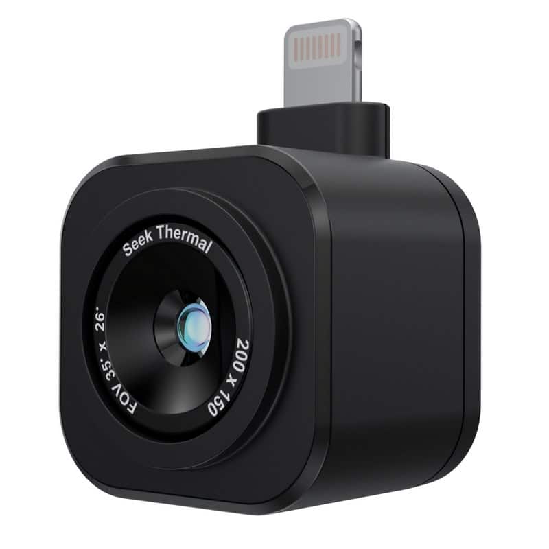 Kamera termowizyjna Seek Thermal Nano 200 LW-ABAX dla Apple iOS Lightning 200x150, 25hz — zdjęcie 1 z 7