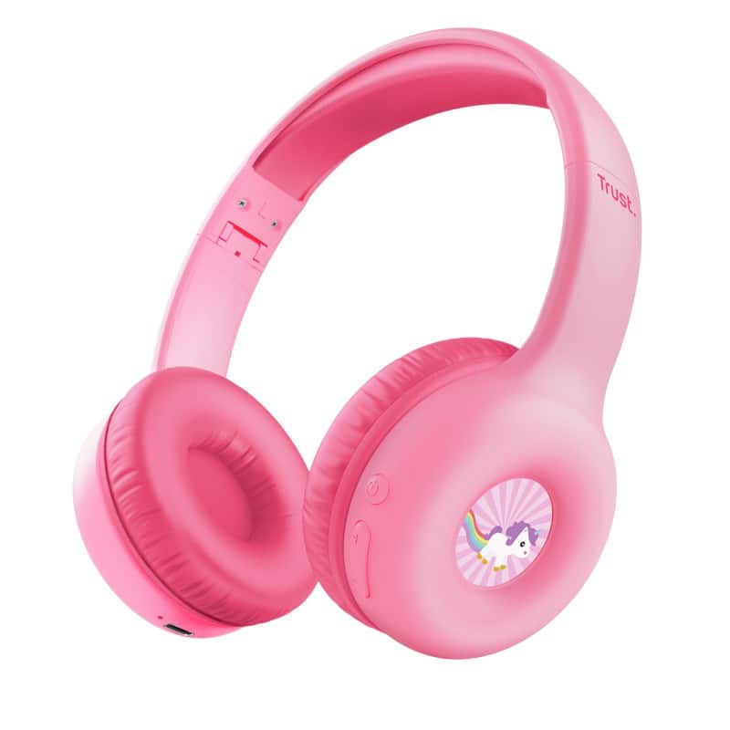 Słuchawki TRUST Nouna Wireless Kids pink — zdjęcie 1 z 7