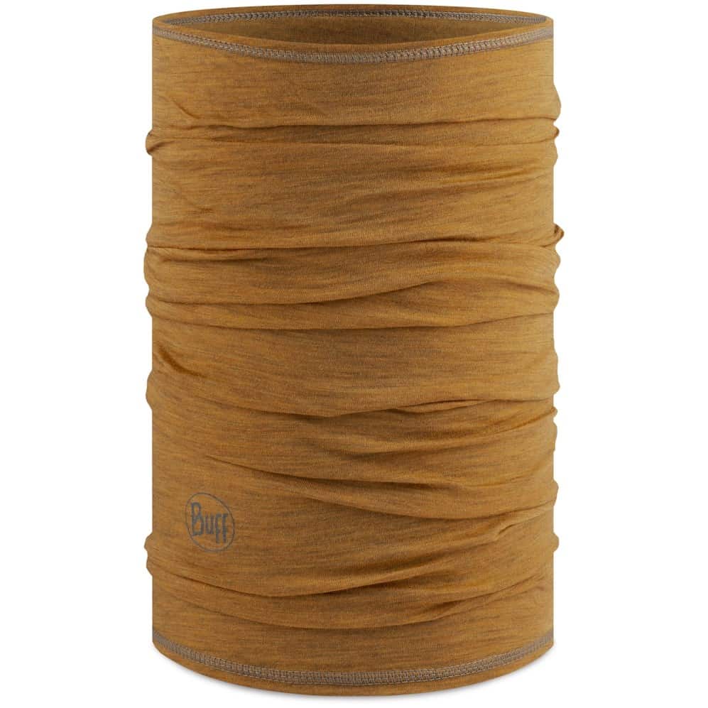 Chusta wielofunkcyjna Buff Merino Lightweight, solid mustard — zdjęcie 1 z 3