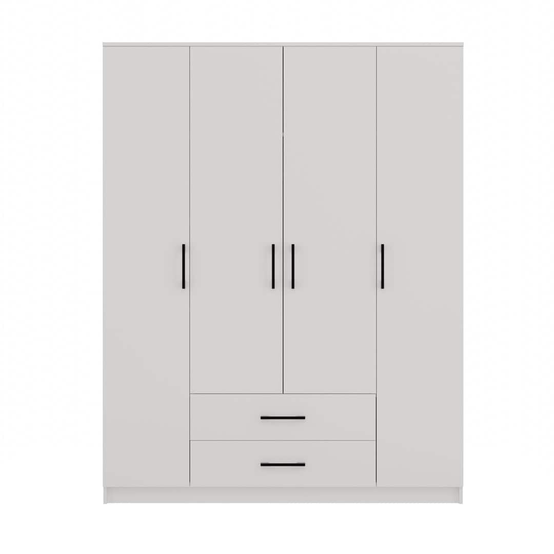 SZAFA ROMANA 160X205 BIAŁA BEZ LUSTRA — zdjęcie 1 z 6