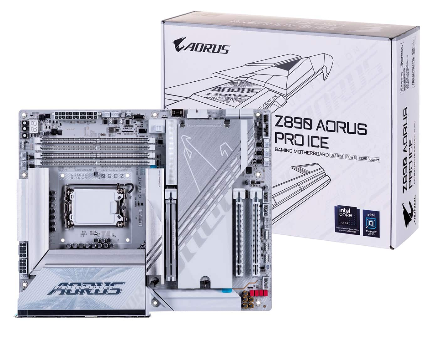 Płyta główna Gigabyte Z890 AORUS PRO ICE LGA 1851 — zdjęcie 1 z 8