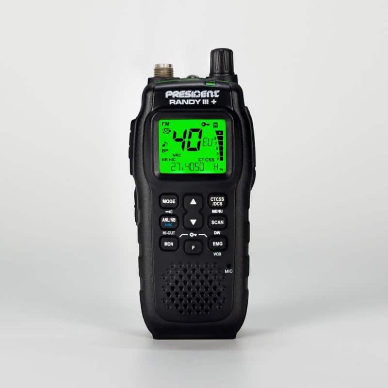 CB Radio przenośne ręczne ASC PRESIDENT Randy III Plus — zdjęcie 1 z 8