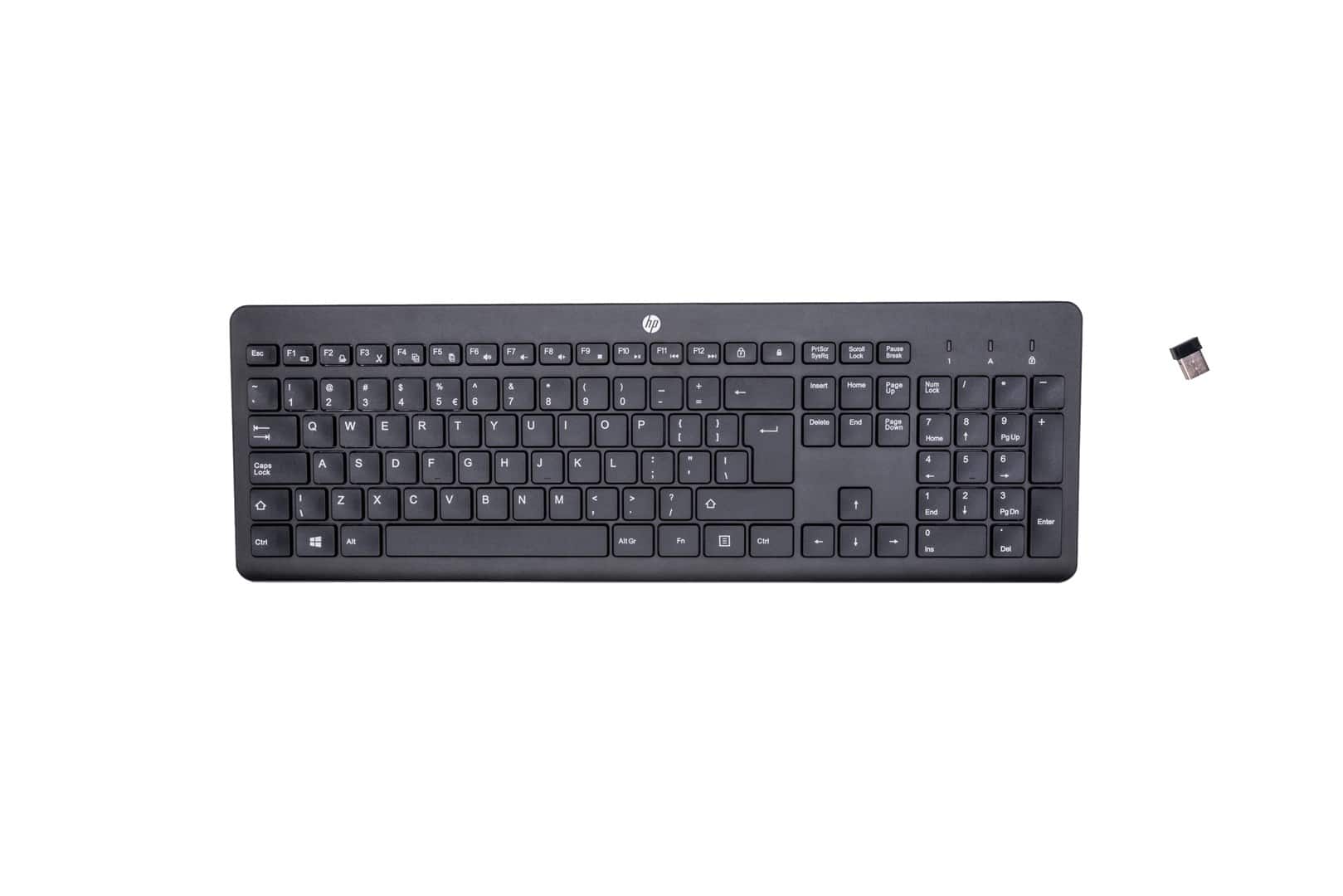 Klawiatura HP 230 Wireless Keyboard bezprzewodowa czarna 3L1E7AA — zdjęcie 1 z 2