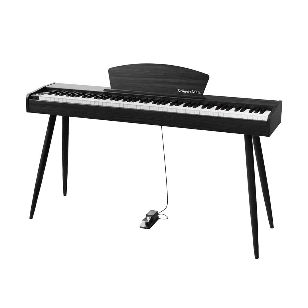 KRUGER&MATZ PIANINO CYFROWE KMDP-45P-BK CZARNY MAT — zdjęcie 1 z 6