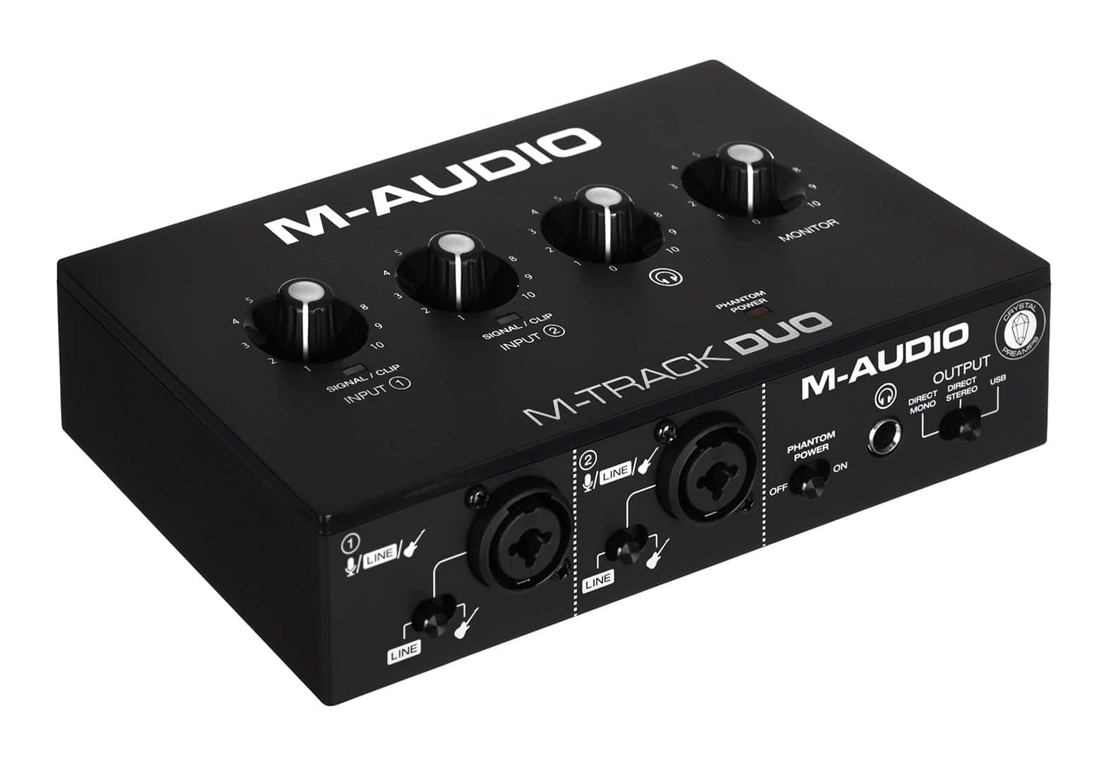 M-AUDIO M-Track DUO - Interfejs Audio USB — zdjęcie 1 z 6