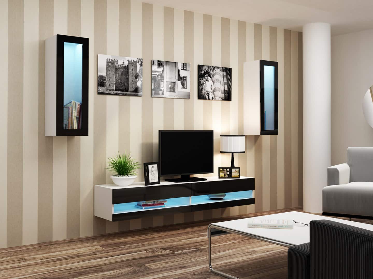 Zestaw VIGO NEW 11 biały/czarny połysk — zdjęcie 1 z 3