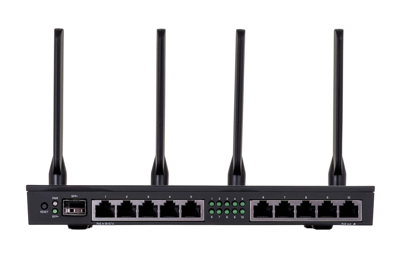 Router WiFi 5 Mikrotik RB4011iGS+5HacQ2HnD-IN 2,4GHz(2x2)/5GHz(4x4) 11p — zdjęcie 1 z 8