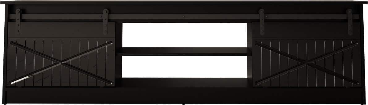 Szafka RTV GRANERO 200x56,7x35 czarny/czarny — zdjęcie 1 z 7