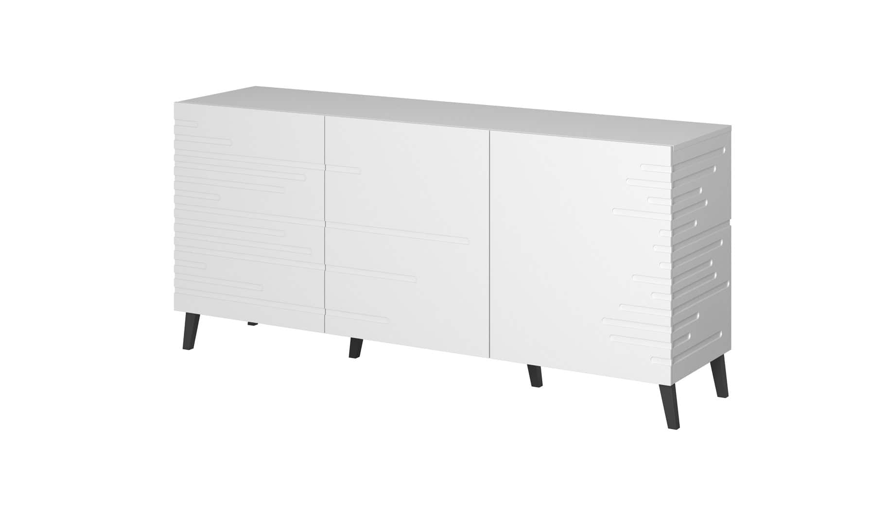 Komoda NOVA 155x40x72 biały mat — zdjęcie 1 z 3