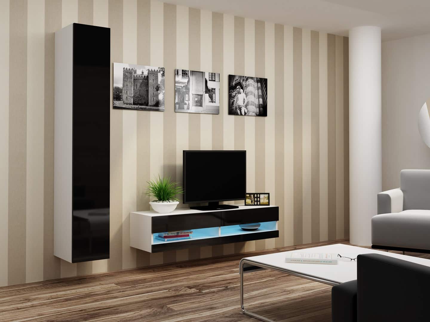 Zestaw VIGO NEW 13 biały/czarny połysk — zdjęcie 1 z 3
