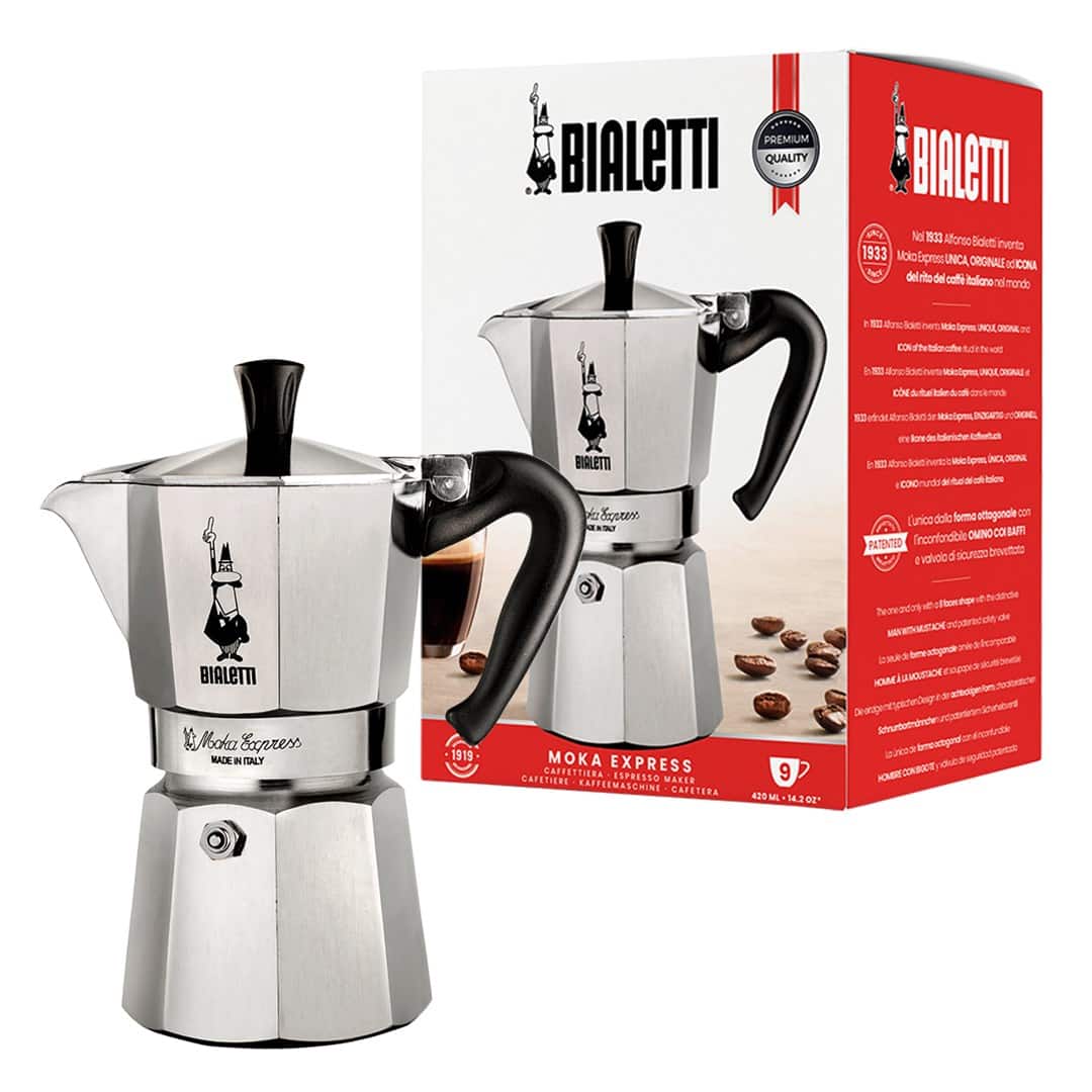 Zaparzacz BIALETTI 990001165 (kolor srebrny) — zdjęcie 1 z 6