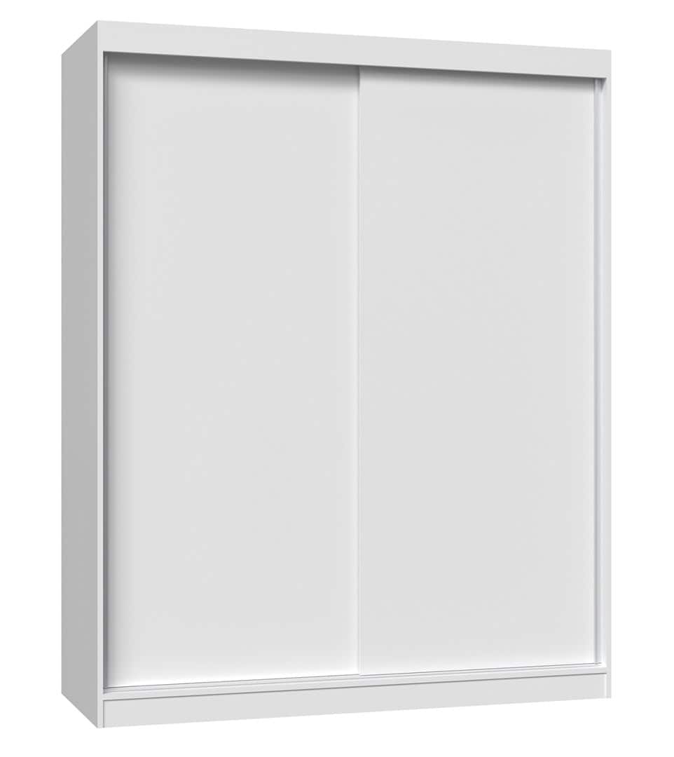 Szafa IGA 160x61xH200 biel z drzwiami przesuw. — zdjęcie 1 z 4