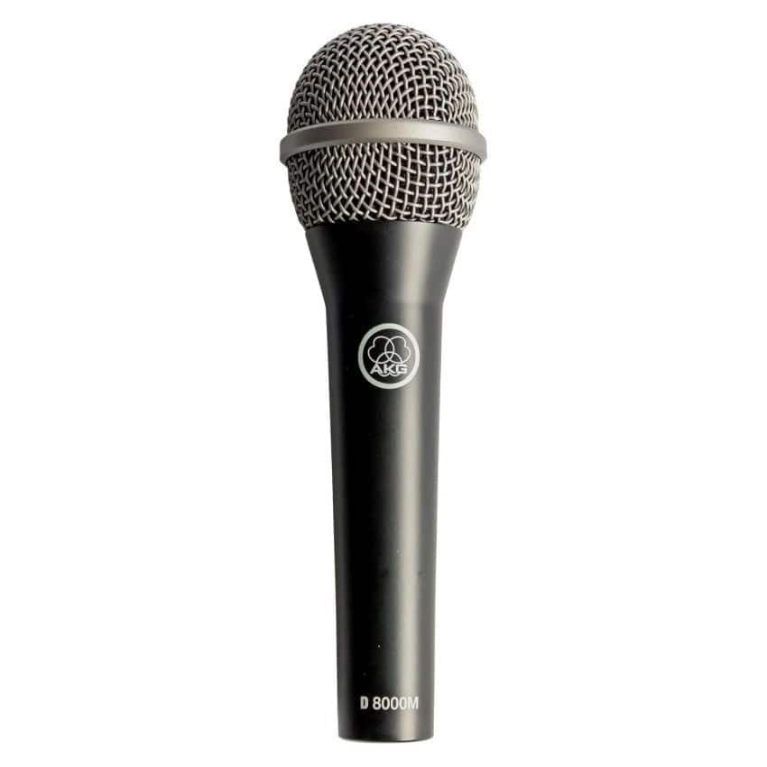 AKG D8000M - Mikrofon wokalny srebrny, grafitowy