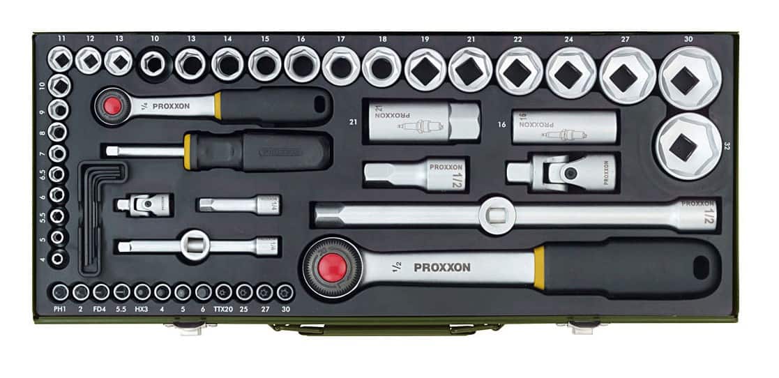 SOCKET SET 23040 - Zestaw gniazd 56 sztuk — zdjęcie 1 z 3