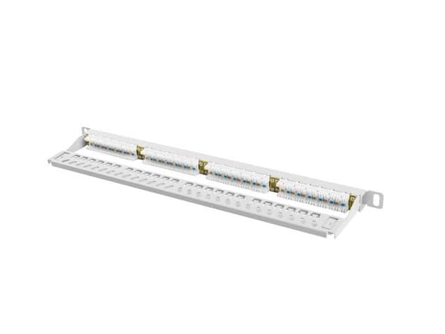 Patchcord Lanberg PPU6-0024-S (0.5U; kat. 6; 24xRJ-45) — zdjęcie 1 z 3