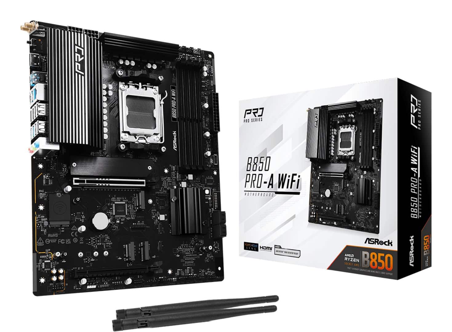Płyta główna Asrock B850 PRO-A WIFI Socket AM5 — zdjęcie 1 z 6