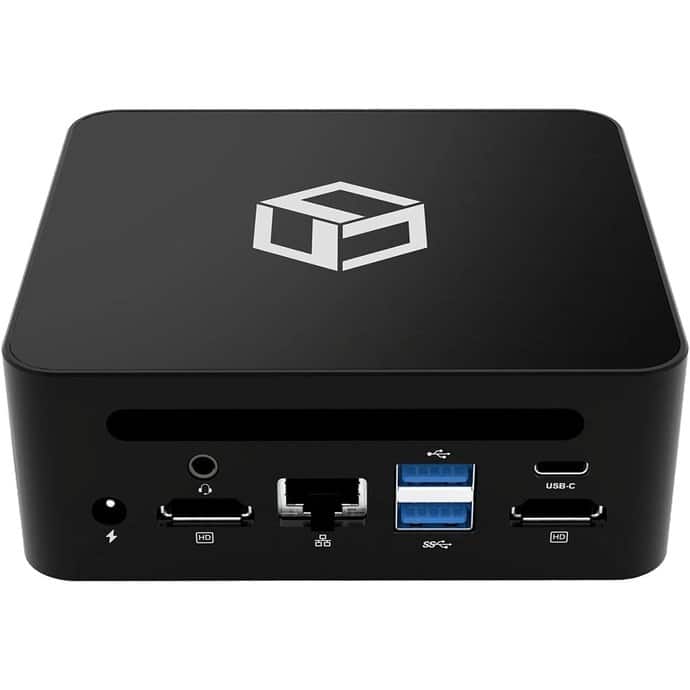Mini PC Qoobe AP1215U i3-1215U/16GB/SSD 1TB/Win 11 Pro czarny — zdjęcie 1 z 4
