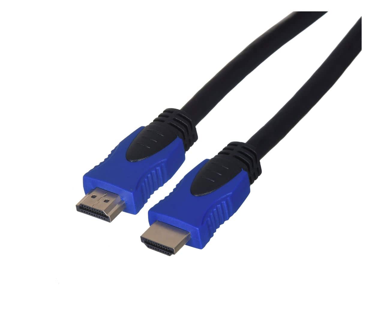Kabel Lanberg CA-HDMI-20CU-0100-BK (HDMI M - HDMI M; 10m; kolor czarny) — zdjęcie 1 z 3