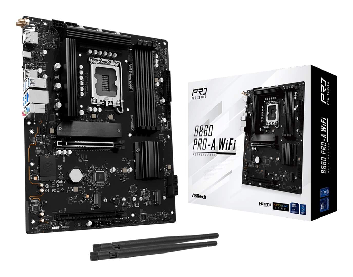 Płyta główna Asrock B860 PRO-A WIFI Socket 1851 — zdjęcie 1 z 6