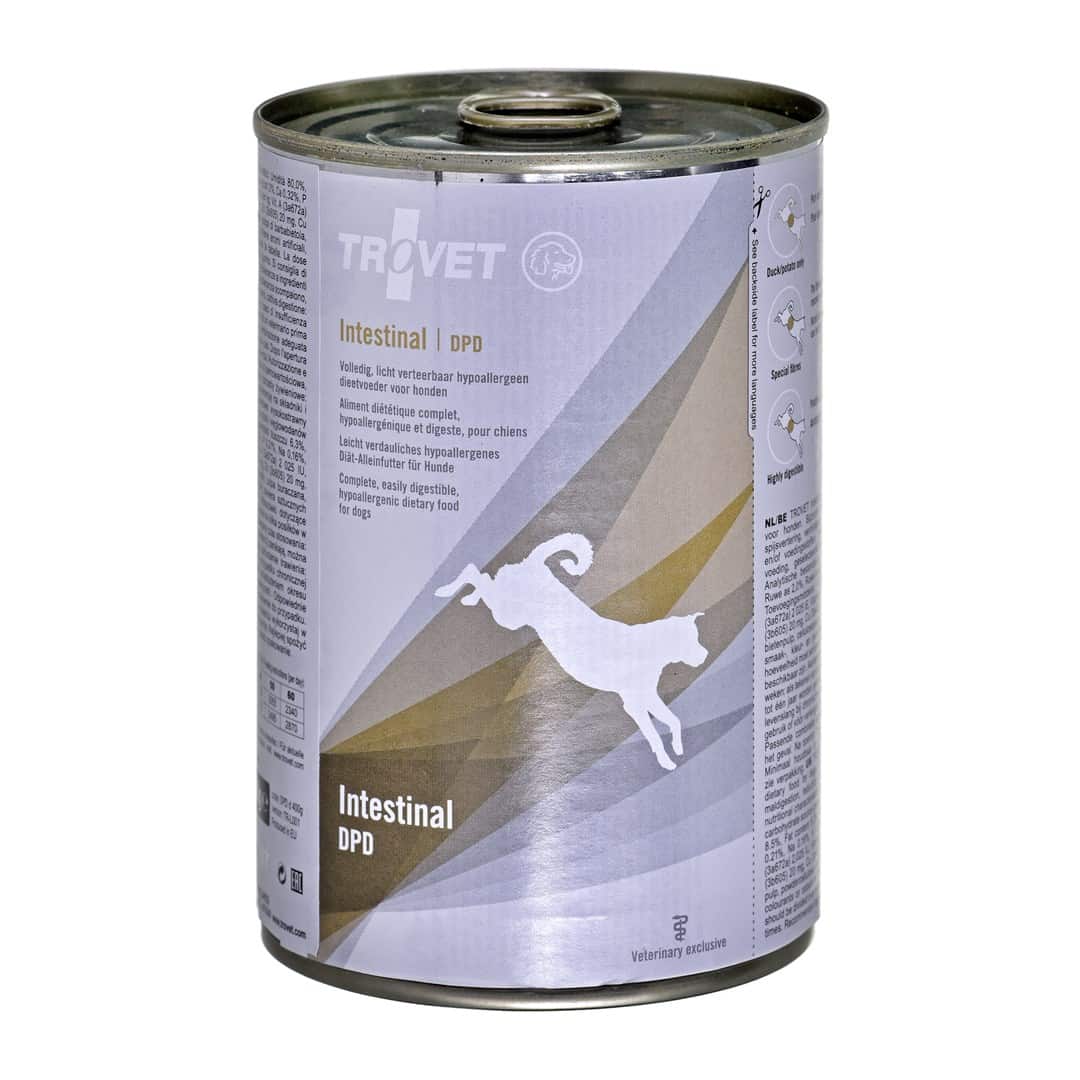 TROVET Intestinal DPD z kaczką - 400 g