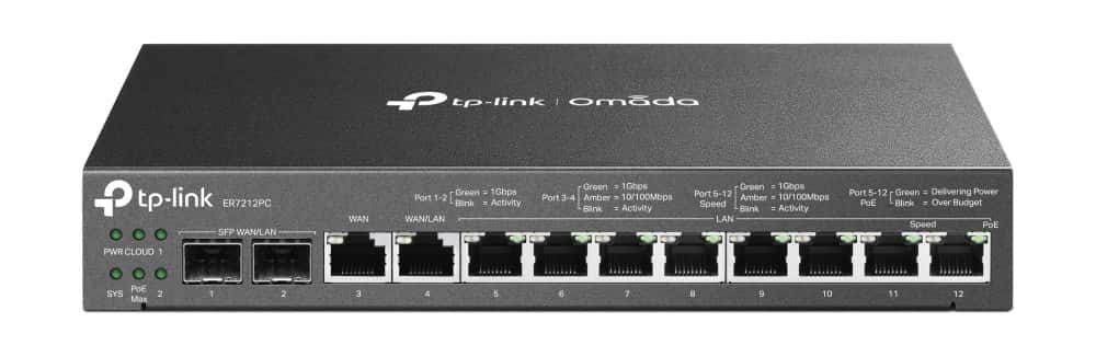 Router TP-LINK ER7212PC VPN Omada 3-w-1 — zdjęcie 1 z 3