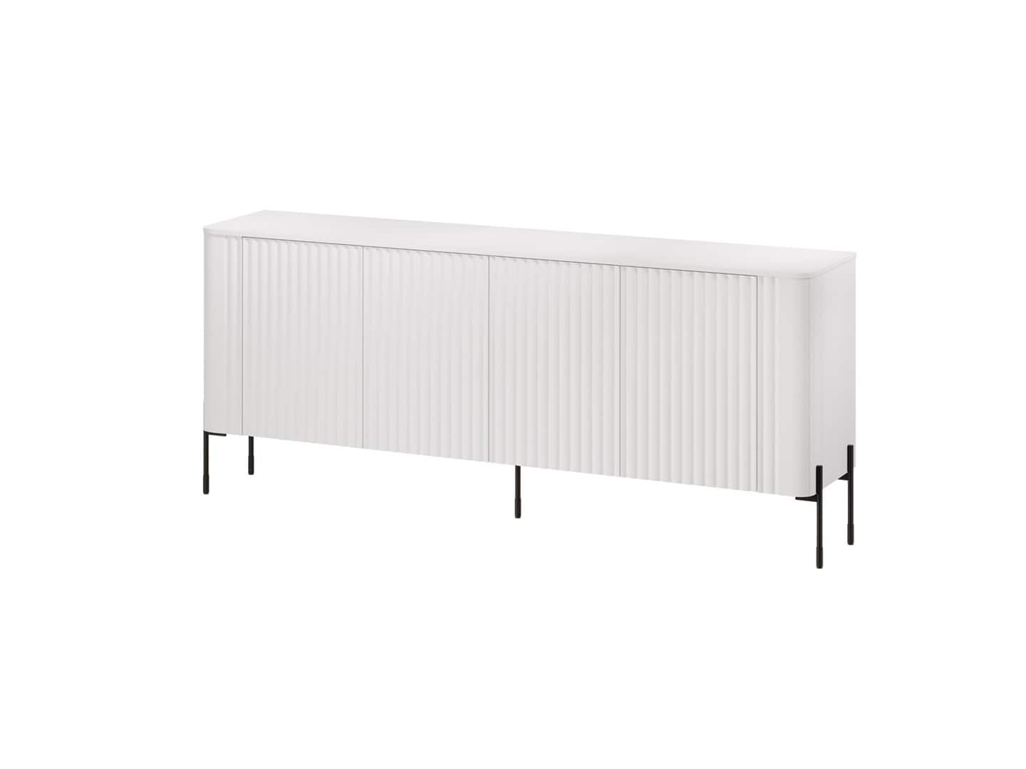 Komoda VERA 190x40x80 biały mat — zdjęcie 1 z 4