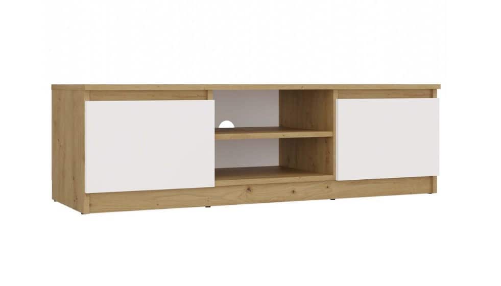 RTV 120 MALWA ARTISAN/BIEL - Stolik RTV Matowy — zdjęcie 1 z 8
