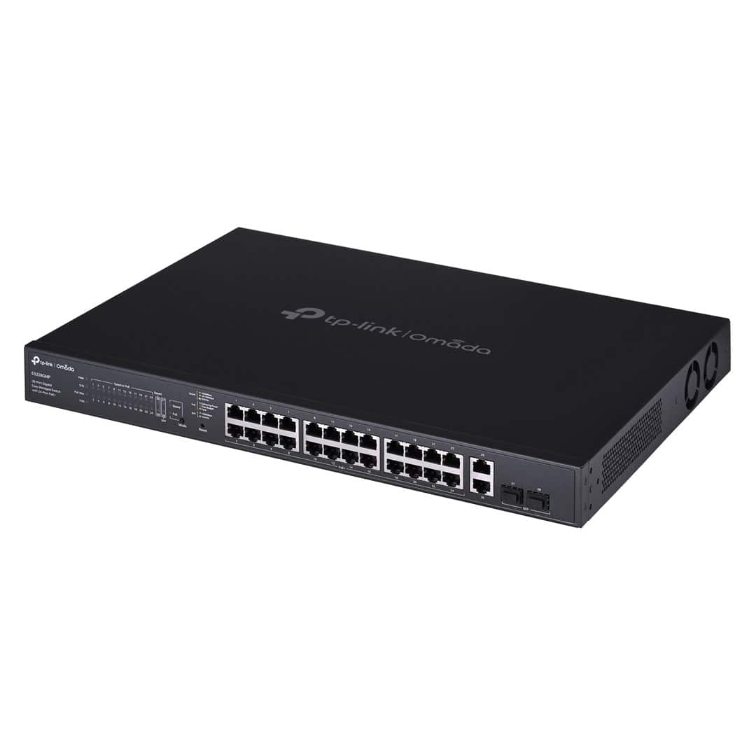 Switch TP-LINK ES228GMP - Czarny Metalowy — zdjęcie 1 z 3