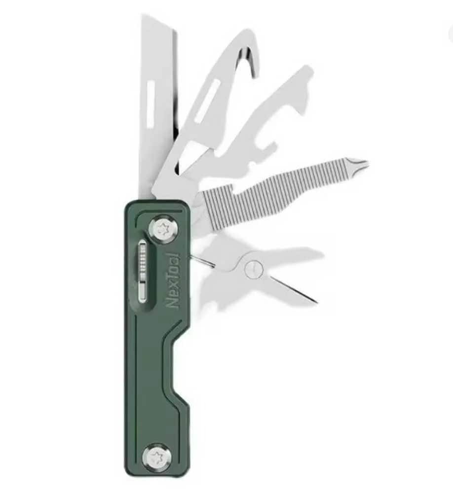 Nóż wielofunkcyjny NexTool NE20098 10w1 zielony — zdjęcie 1 z 3