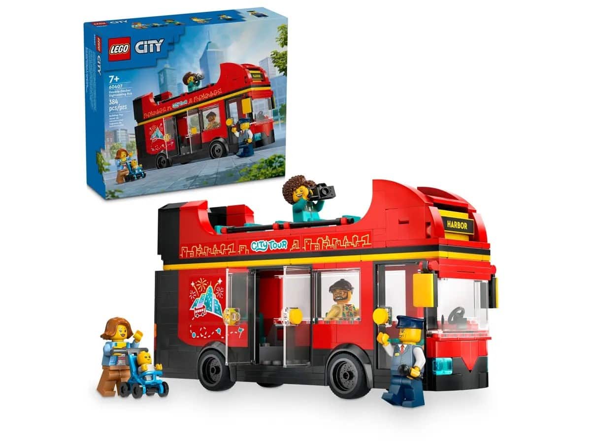 LEGO City 60407 - Czerwony, piętrowy autokar — zdjęcie 1 z 8