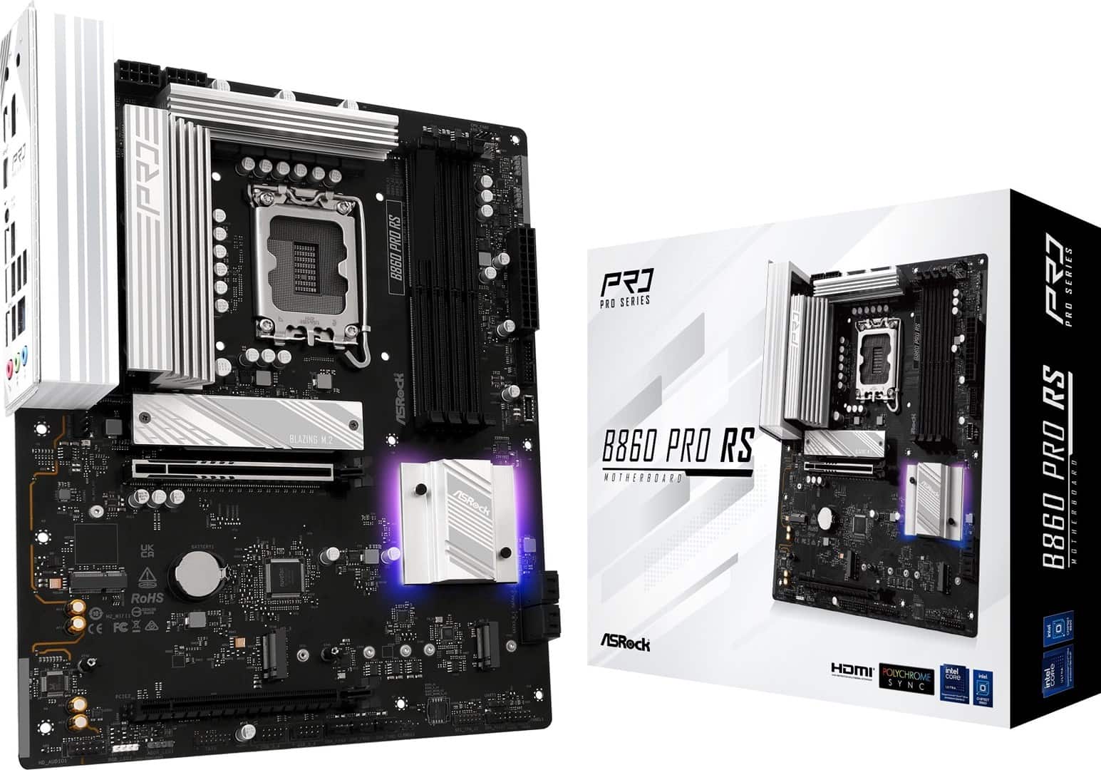 Płyta główna ASRock B860 Pro RS Socket-1851 — zdjęcie 1 z 4