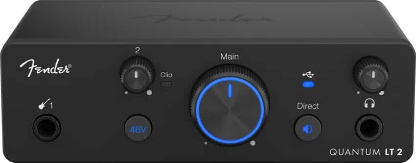 Fender Quantum LT 2 - Interfejs audio USB-C — zdjęcie 1 z 5