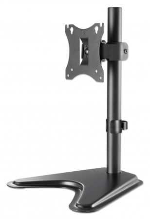 MANHATTAN Podstawa pod monitor 17-27" LED/LCD, 7kg udźwigu, czarny — zdjęcie 1 z 6