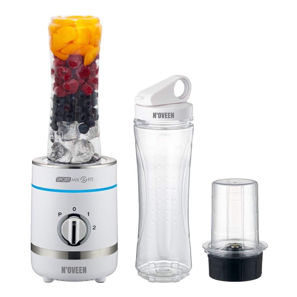 Blender kielichowy NOVEEN Sport Mix&Fit SB1100 X-LINE, biały — zdjęcie 1 z 8