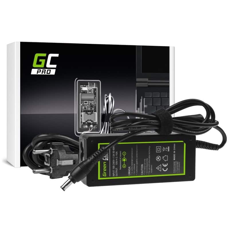 GREEN CELL ZASILACZ AD20P SAMSUNG 19V 3.16A 60W — zdjęcie 1 z 5