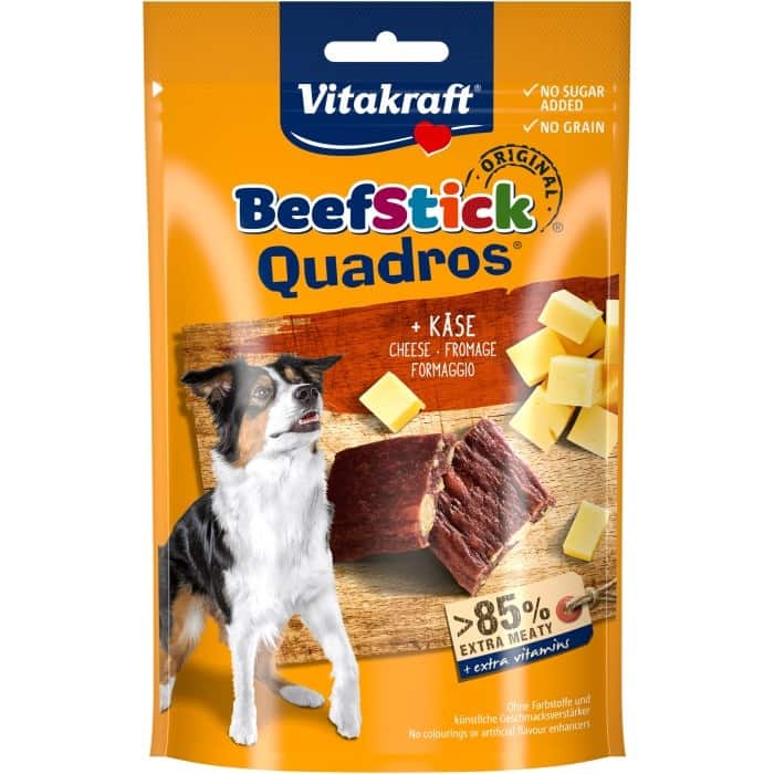 VITAKRAFT BEEF STICK QUADROS ser przysmak dla psa 70g — zdjęcie 1 z 2