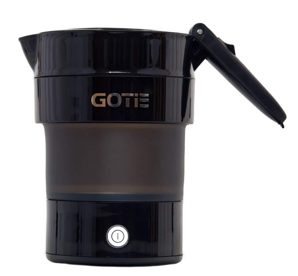 Czajnik turystyczny Gotie GCT-600C, 0,6 l, czarny — zdjęcie 1 z 8