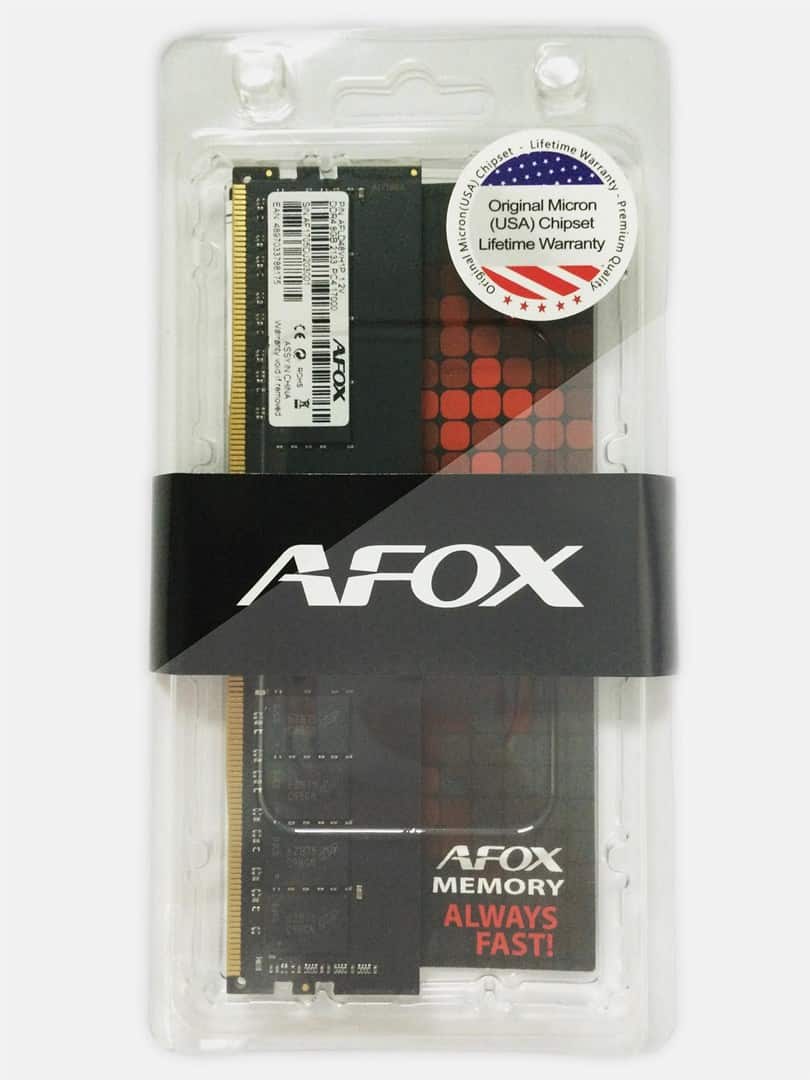 AFOX RAM DDR4 8G 2666MHz - PC, CE