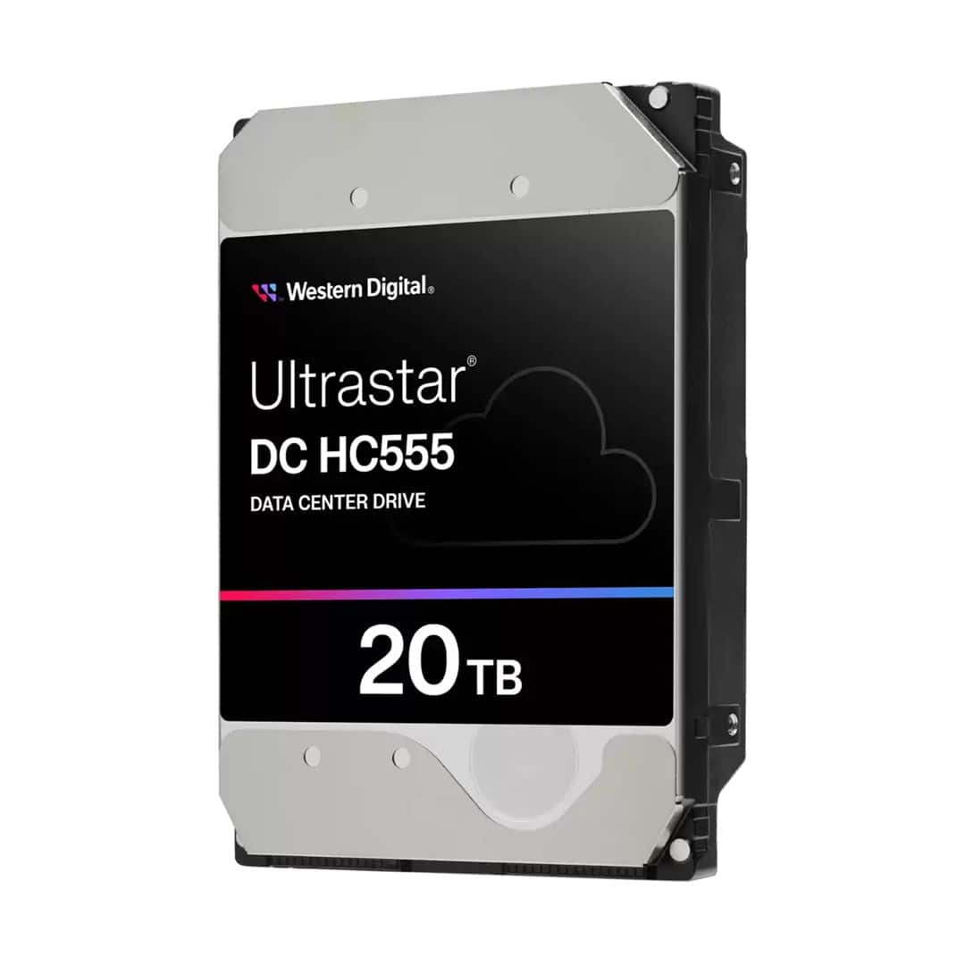 Dysk serwerowy HDD Western Digital Ultrastar DC HC555 WUH722020CL5204 (20 TB; 3.5"; SAS) — zdjęcie 1 z 3