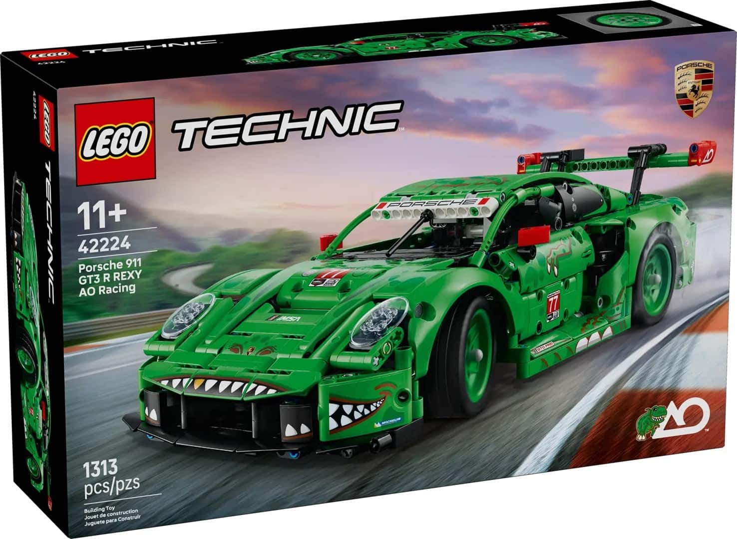 LEGO Technic Porsche 911 GT3 R REXY AO Racing — zdjęcie 1 z 8