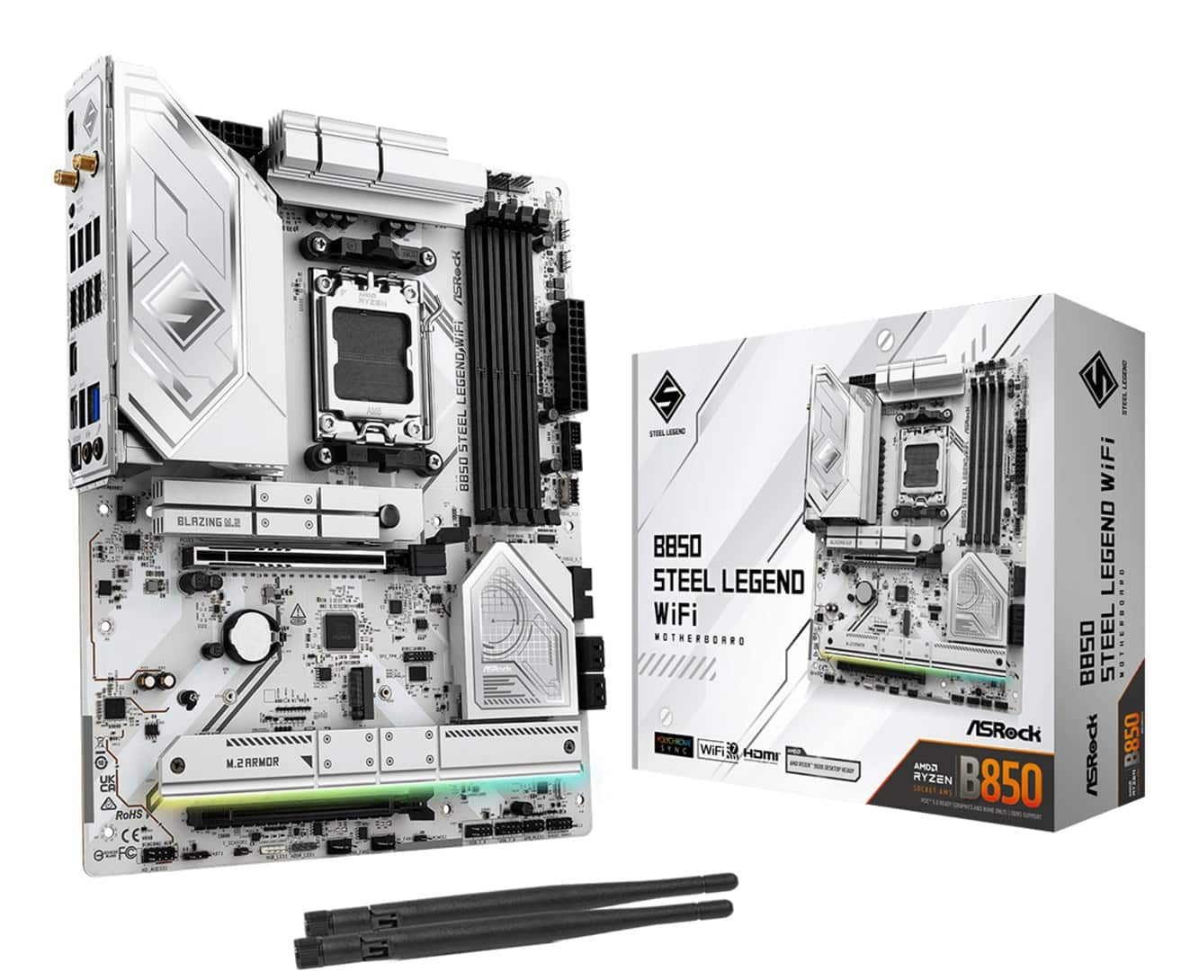Płyta główna Asrock B850 STEEL LEGEND WIFI — zdjęcie 1 z 6